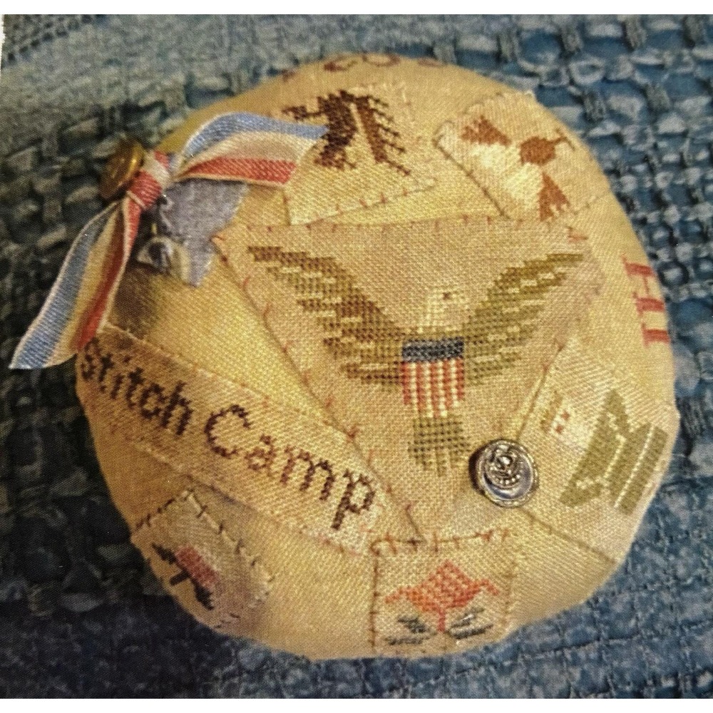 Country Sampler Stitch Camp Ltd Release Shakespeare's Peddler Pincushion Kit **